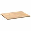 vidaXL Plan de travail de cuisine bois de ch&ecirc;ne massif rectangulaire