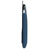 vidaXL T&ecirc;te de lit suspendue Montage mural Bleu 210 x 55 x 5 cm tissu