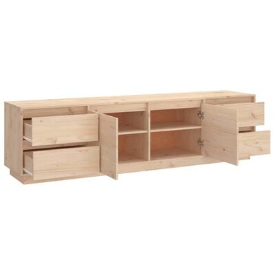 vidaXL Meuble TV 176x37x47,5 cm Bois de pin massif