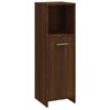 vidaXL Ensemble de meubles de salle de bain 4 pcs Ch&ecirc;ne marron