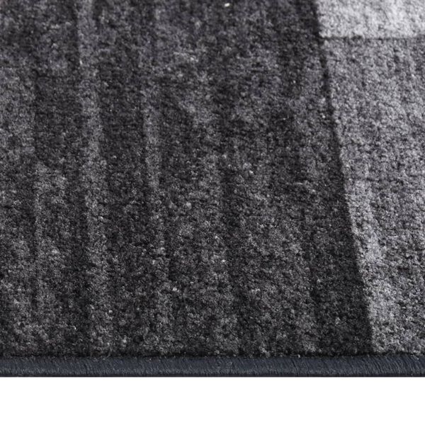 vidaXL Tapis de couloir antid&eacute;rapant Anthracite 100x300 cm