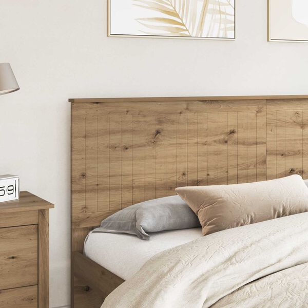 vidaXL T&ecirc;te de lit Ch&ecirc;ne artisanal 200 cm Bois d'ing&eacute;nierie