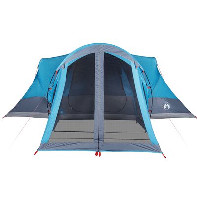 vidaXL Tente familiale tipi 8 personnes bleu imperméable