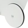 vidaXL Poussette pour poup&eacute;e Bois 53 x 25,7 x 50 cm Blanc