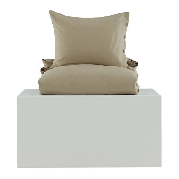 Venture Home Ensemble de lit Joar 200x150 cm Coton Sable