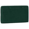 vidaXL Coussin de t&ecirc;te de lit vert fonc&eacute; 90 cm velours