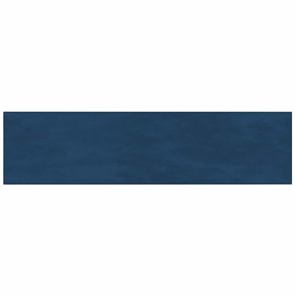 vidaXL Panneaux muraux 12 pcs Bleu 60x15 cm Velours 1,08 m&sup2;