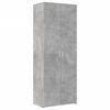 vidaXL Armoire de rangement gris béton 70x42,5x225cm bois d'ingénierie