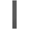 vidaXL Biblioth&egrave;que/S&eacute;parateur de pi&egrave;ce Gris 80x30x199,5 cm Pin massif