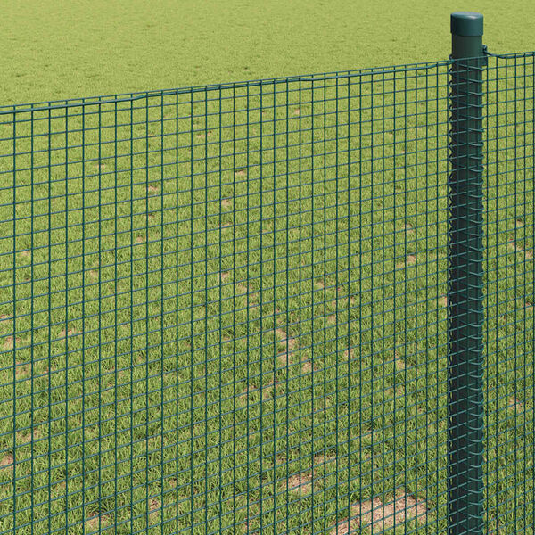 vidaXL Cl&ocirc;ture en fil soud&eacute; Vert 0.4 x 25 m
