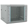 vidaXL Armoire r&eacute;seau avec stockage Gris 60 x 60 x 50 cm Acier