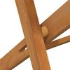vidaXL Chaises de bistrot pliantes lot de 4 bois d'acacia solide