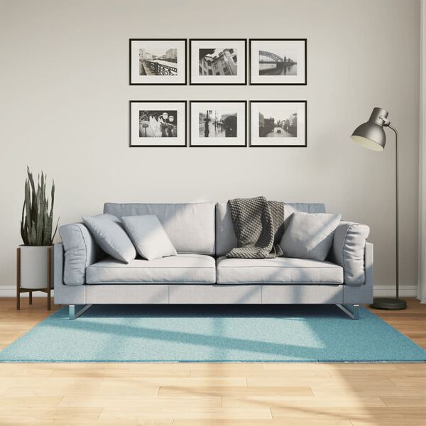 vidaXL Tapis OVIEDO &agrave; poils courts vert 120x170 cm