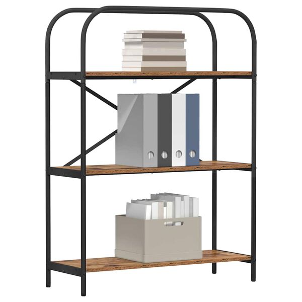 vidaXL &Eacute;tag&egrave;re Bois ancien 80 x 30 x 109 cm Bois d'ing&eacute;nierie