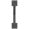 vidaXL Pieds de table basse en forme de X, 2 pi&egrave;ces, anthracite, 50 x (30-31) cm, acier