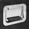 vidaXL Bo&icirc;te de rangement Noir 80x39x30 cm Aluminium