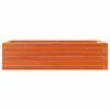 vidaXL Jardini&egrave;re cire marron 90x40x23 cm bois de pin massif