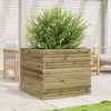 vidaXL Jardini&egrave;re 80x80x68,5 cm bois de pin impr&eacute;gn&eacute;