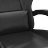 vidaXL Chaise de jeu Noir Similicuir