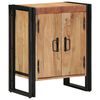 vidaXL Cabinet &agrave; chaussures avec &eacute;tag&egrave;re Marron Bois d'acacia massif