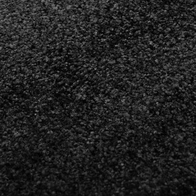 vidaXL Paillasson lavable Noir 120x180 cm