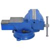 vidaXL &Eacute;tau d'&eacute;tabli bleu 150 mm fonte