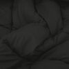 vidaXL Duvet complet toute l'ann&eacute;e Noir 200 x 200 cm Microfibre