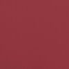 vidaXL Coussin de palette rouge bordeaux 60x40x12 cm tissu