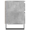 vidaXL Table de chevet gris b&eacute;ton 40x35x50 cm bois d&rsquo;ing&eacute;nierie