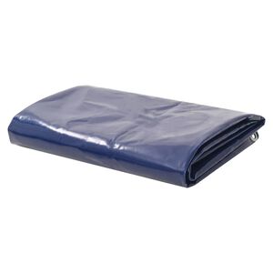 vidaXL B&acirc;che 650 g / m&sup2; 3 x 3 m Bleu