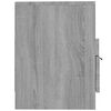 vidaXL Meuble TV Sonoma gris 150x33,5x45 cm Bois d'ing&eacute;nierie