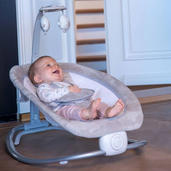 Bo Jungle Balancelle b&eacute;b&eacute; B-Rocker Moby Beige