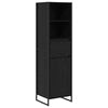 vidaXL Biblioth&egrave;que Ch&ecirc;ne noir 43 x 36 x 150.5 cm Bois d'ing&eacute;nierie