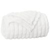 vidaXL Jet&eacute; Blanc 150 x 130 cm Toison