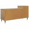 vidaXL Meuble TV Ch&ecirc;ne artisanal 100 x 35 x 55 cm Bois d'ing&eacute;nierie