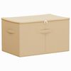 vidaXL Bo&icirc;te de rangement Cr&egrave;me 55 x 35 x 32 cm Tissu intiss&eacute;