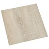 vidaXL Dalles de plancher autoadhésives 20 pcs PVC 1,86 m² beige