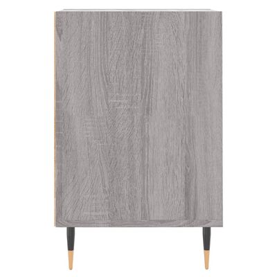 vidaXL Meuble TV Sonoma gris 160x35x55 cm Bois d'ingénierie