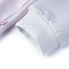Sweatshirt &agrave; capuche pour enfants blanc &eacute;tincelant 140
