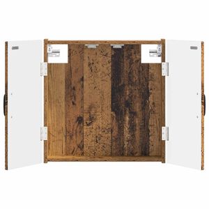 vidaXL Cabinet pour cible HAARLEM Bois ancien 52,5 x 10,5 x 53,5 cm