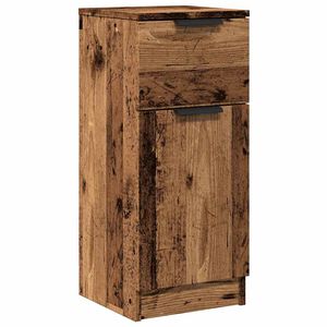 vidaXL Buffet vieux bois 30x30x70 cm bois d'ing&eacute;nierie