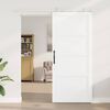 vidaXL Porte coulissante ORKDAL Blanc 93 x 211 cm Pin massif