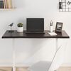 vidaXL Dessus de table bois ch&ecirc;ne massif trait&eacute; bordure assortie