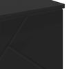vidaXL Cabinet de salle de bain avec stockage Noir 60 x 35 x 80 cm