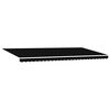 vidaXL Auvent R&eacute;tractable avec Noir 600 &times;300 cm tissu