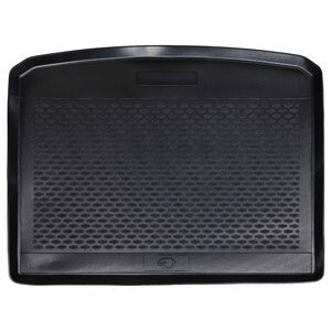 vidaXL Tapis de coffre Noir Caoutchouc
