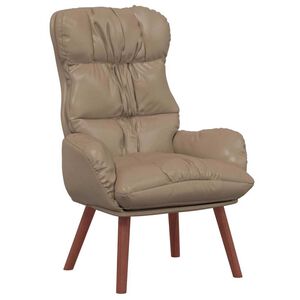 vidaXL fauteuil Cappuccino 69 x 74 x 93 cm Simili cuir