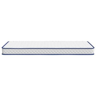 vidaXL Matelas en mousse à mémoire de forme blanc 90x190x17 cm