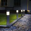 Luxform Lampe de jardin LED solaire intelligente hybride Arizona PIR
