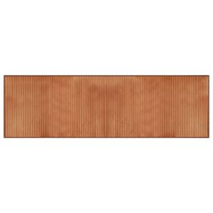 vidaXL Tapis rectangulaire marron 60x200 cm bambou